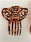 (2) Spanish Mantilla Hair Combs