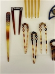 (12) Vintage Hair Combs