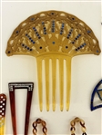 (12) Vintage Hair Combs