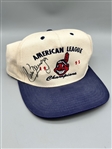 Carlos Baerga Cleveland Indians Autographed Baseball Hat