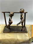 Bronze Sculpture Ballerinas Signed Bouchard