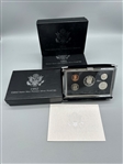 (3) 1992 US Mint Premier Silver Proof Sets With Box and COA