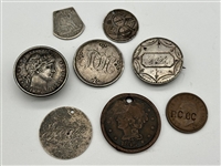 Group of Altered Coin Love Tokens