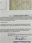 Ronald Reagan Cut Signature From 1961 Full Cert JSA