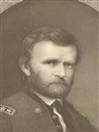 Ulysses S. Grant Oversize 1868 Steel Engraving By William Edgar Marshall