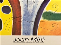 Joan Miro Poster L'Oiseau Au Plumage Deploye 