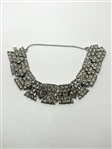 Bogoff Silver Tone Bowtie Rhinestone Bracelet