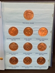 US Mint Medals of the Presidents in Binder High Relief Copper To Clinton