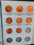 US Mint Medals of the Presidents in Binder High Relief Copper To Clinton