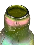 Kralik/Loetz Style Pampas Iridescent Art Glass Vase