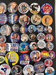 (242) Hillary Clinton Campaign Political Buttons