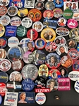 (242) Hillary Clinton Campaign Political Buttons
