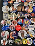 (242) Hillary Clinton Campaign Political Buttons