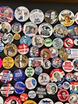 (238) George H.W. Bush Campaign Political Buttons