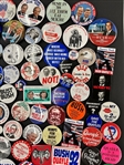 (238) George H.W. Bush Campaign Political Buttons