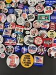 (238) George H.W. Bush Campaign Political Buttons