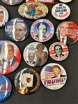 (25) Rudy Giuliani Political Buttons (2) Donald Trump