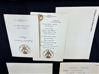 Jimmy Carter, Bill Clinton, George H.W. Bush Inauguration, Program, Tickets and Envelopes