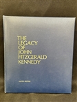 The Legacy of John F. Kennedy Limited Edition Bronze Coins in Folder Franklin Mint