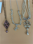 (15) Trifari Necklaces on Cards
