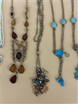 (15) Trifari Necklaces on Cards