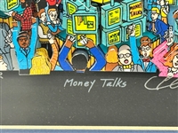 Charles Fazzino 3-D Pop Art 38/100 PR Money Talks