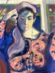 Gail Newman Original Chalk and Pastel Unframed