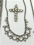 Weiss Silvertone Rhinestone Jewelry