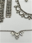 Weiss Silvertone Rhinestone Jewelry