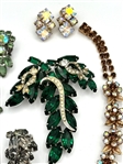 Group of Weiss Vintage Costume Jewelry