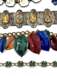 Large Group of Enamel Jewelry