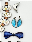 Large Group of Enamel Jewelry