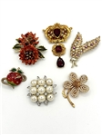 Group of Vintage Coro Costume Jewelry