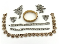 Group of Vintage Crown Trifari Jewelry