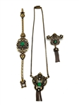 Vintage Czech Costume Jewelry Suite