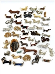 (47) Dachshund  Dog Brooches