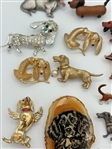 (47) Dachshund  Dog Brooches