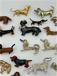 (47) Dachshund  Dog Brooches