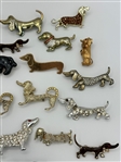 (47) Dachshund  Dog Brooches