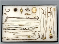 Large group of Gold Filled Jewelry