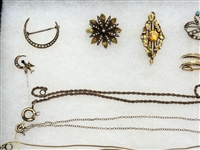Large group of Gold Filled Jewelry