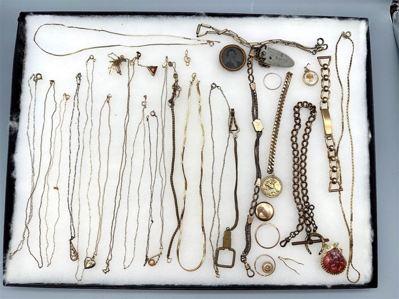 Large group of Gold Filled Jewelry