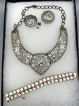 Barbera Earrings/Choker, Kramer Bracelet