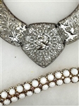 Barbera Earrings/Choker, Kramer Bracelet