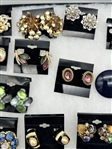 (26) Pairs of Signed Costume Jewelry Earrings; Bogoff, Hobe, Others