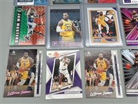 (24) Lebron James Basketball Cards