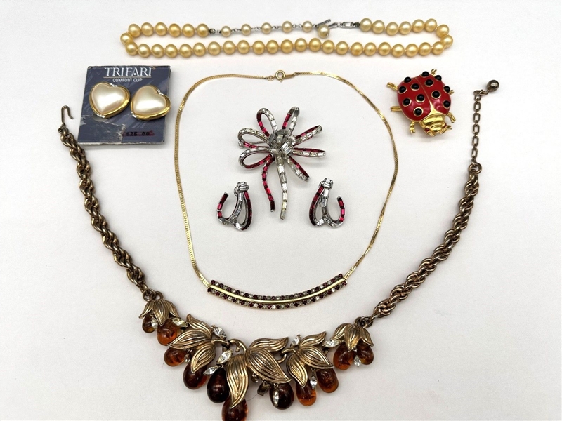 Group of Crown Trifari, Trifari Jewelry