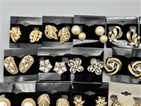 (24) Pairs of Crown Trifari, Trifari Earrings