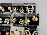 (24) Pairs of Crown Trifari, Trifari Earrings