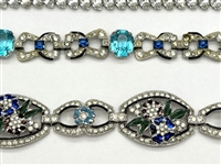 (4) Fancy Vintage Chunky Statement Bracelets